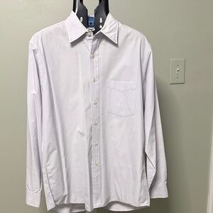 J. Crew Men's Crisp Light Lilac Dress Shirt